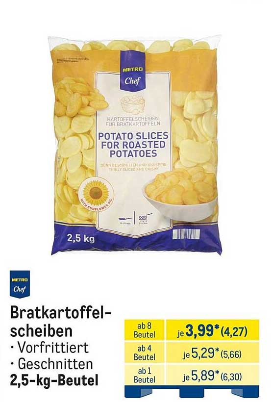 Bratkartoffelscheiben