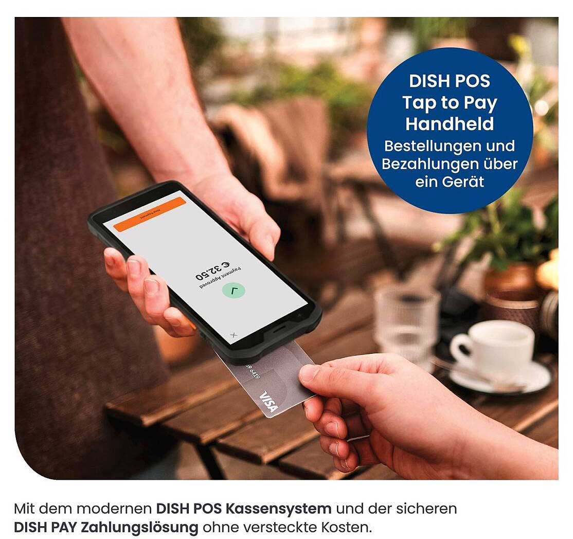 DISH POS Tap to Pay Handheld