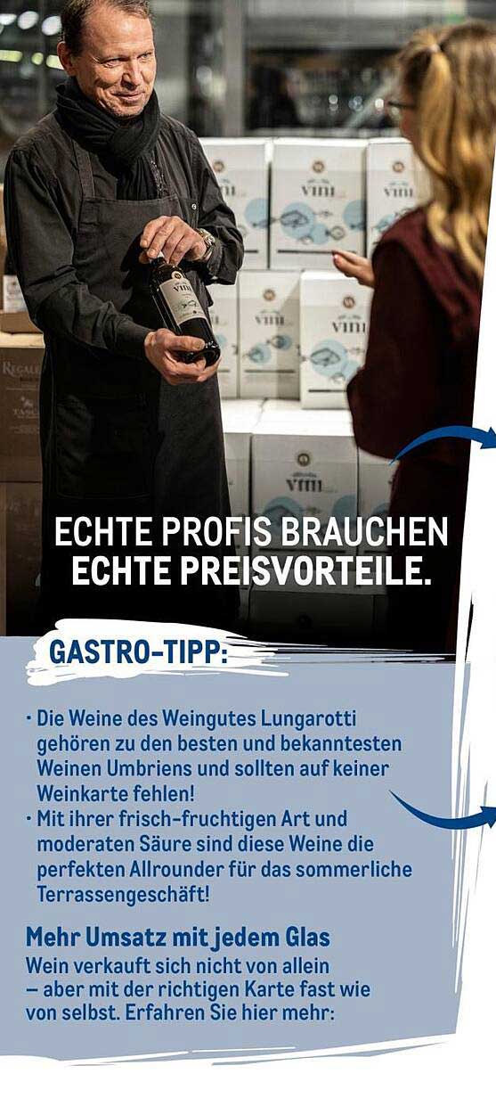 ECHTE PROFIS BRAUCHEN ECHTE PREISVORTEILE.
