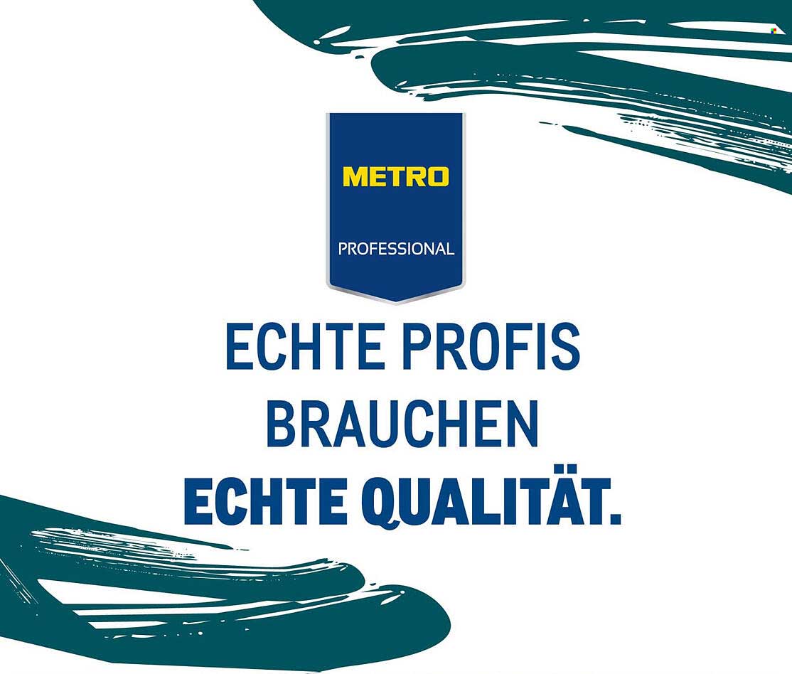 ECHTE PROFIS BRAUCHEN ECHTE QUALITÄT.