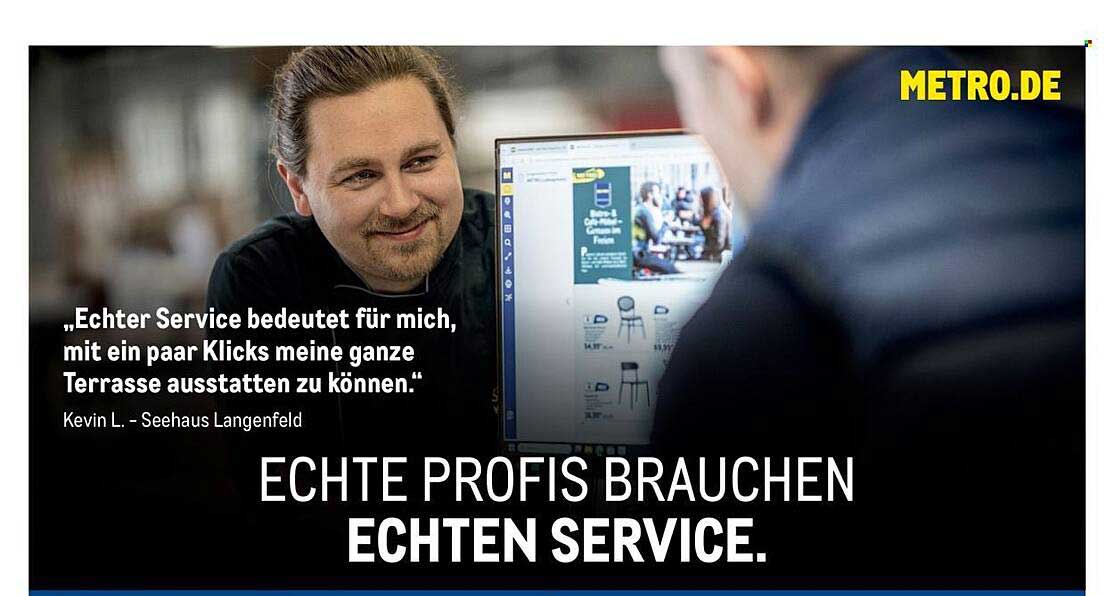 ECHTE PROFIS BRAUCHEN ECHTEN SERVICE.