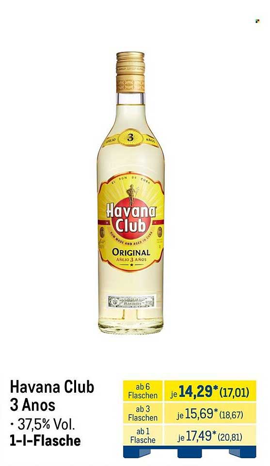 Havana Club 3 Anos