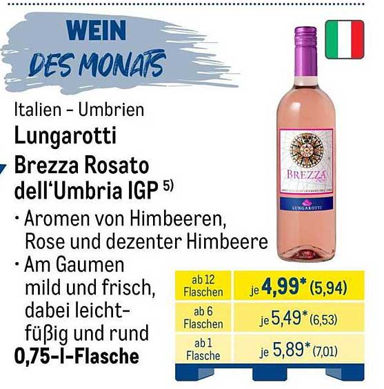 Lungarotti Brezza Rosato dell'Umbria IGP