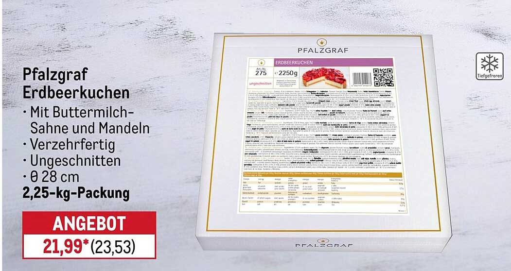 Pfalzgraf Erdbeerkuchen