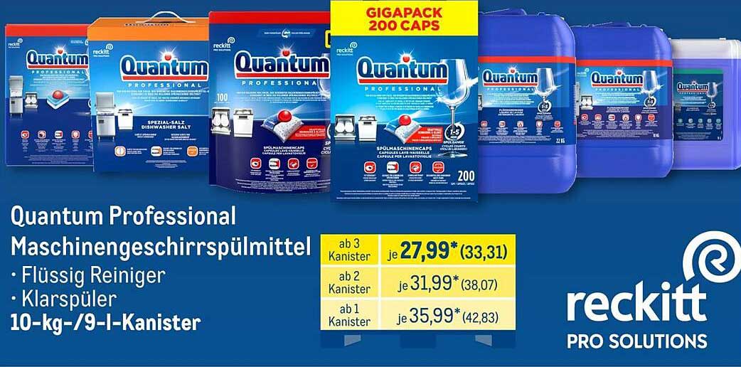 Quantum Professional Maschinengeschirrspülmittel