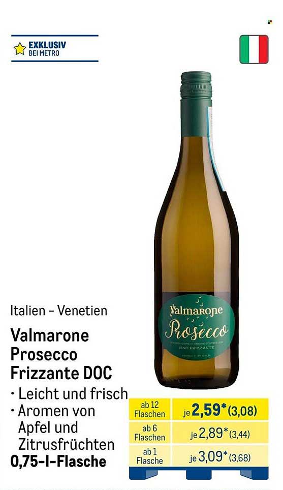 Valmarone Prosecco Frizzante DOC