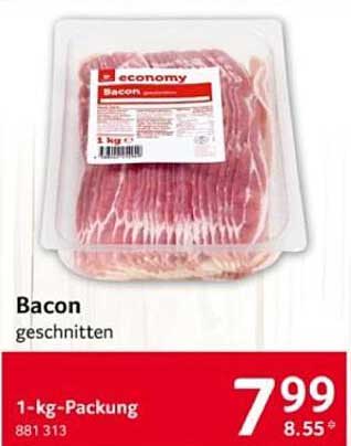 Bacon geschnitten 1-kg-Packung