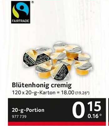 Blütenhonig cremig 20-g-Portion