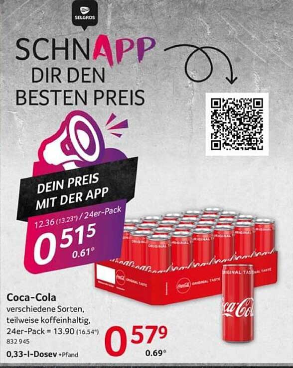 Coca-Cola 0,33 l Dose, verschiedene Sorten, 24er-Pack