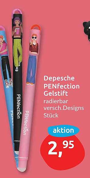 Depesche PENfection Gelstift radierbar verschiedene Designs Stück