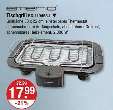 Emerio Tischgrill BG-110458.1