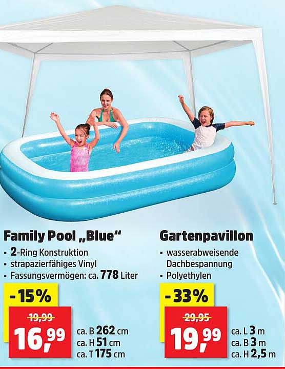 Family Pool "Blue"