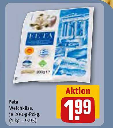 Feta Weichkäse, je 200-g-Pckg.