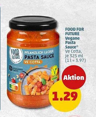 FOOD FOR FUTURE Vegane Pasta Sauce 325 ml