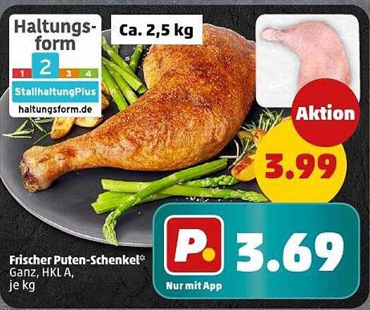 Frischer Puten-Schlegel – Aktion vom 23.06.2025 bis 28.06.2025