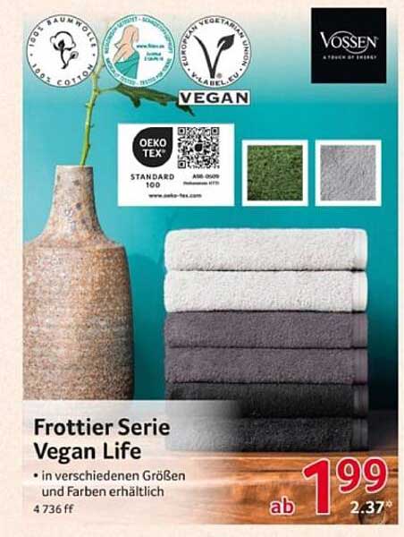 Frottier Serie Vegan Life