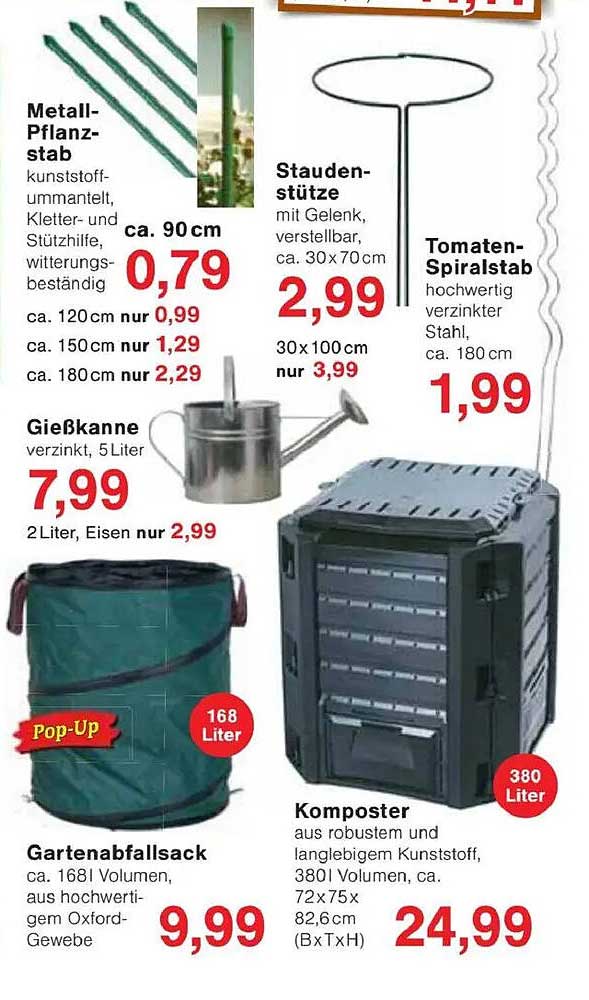 Gartenabfallsack 168 Liter