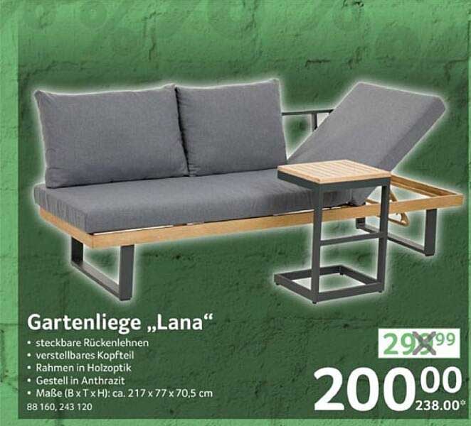 Gartenliege „Lana“