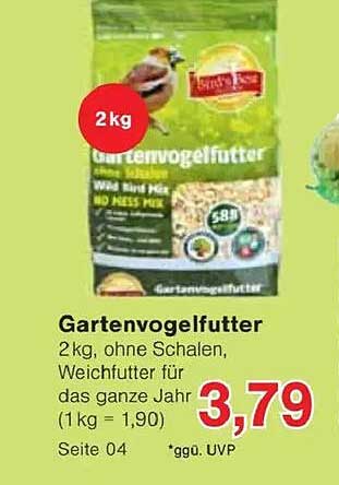 Gartenvogelfutter 2 kg