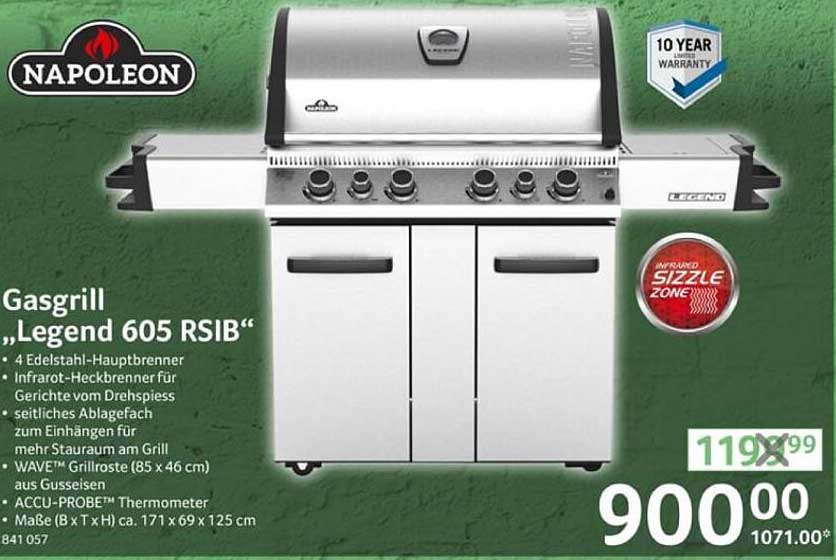 Gasgrill „Legend 605 RSIB“