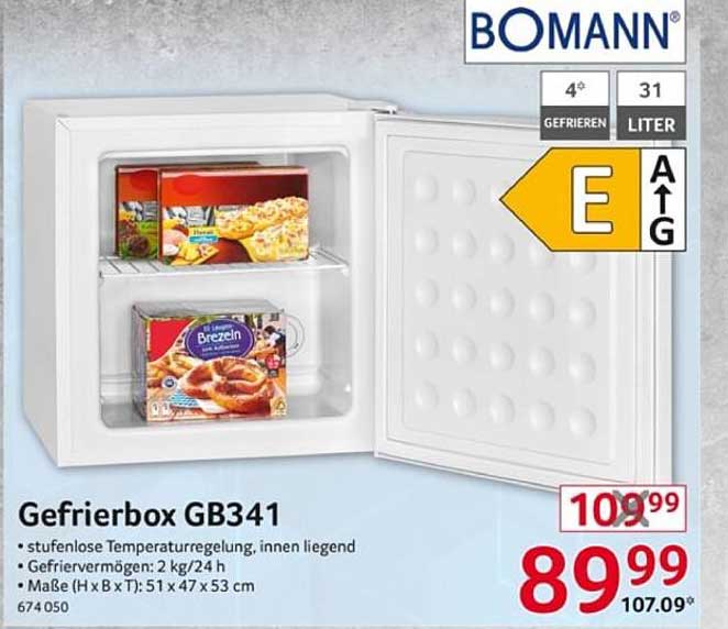 Gefrierbox GB341 von BOMANN