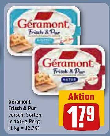 Géramont Frisch & Pur – vielseitiger Genuss für jeden Tag