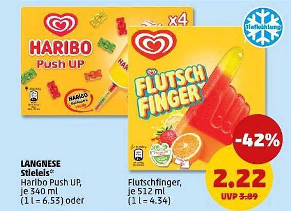 Haribo Push Up und Flutschfinger – jetzt zum Sparpreis!