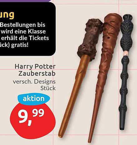 Harry Potter Zauberstab - verschiedene Designs