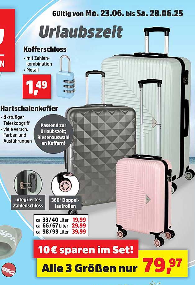 Hartschalenkoffer Set – Urlaub leicht gemacht!