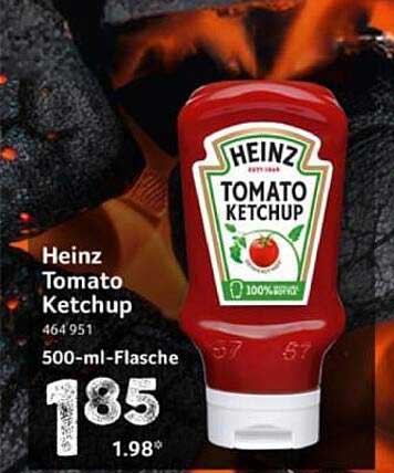 Heinz Tomato Ketchup 500-ml-Flasche