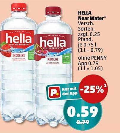 HELLA Near Water – Erfrischung in verschiedenen Sorten