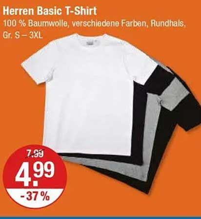 Herren Basic T-Shirt