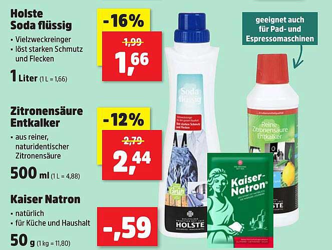 Holste Soda flüssig - Vielzweckreiniger