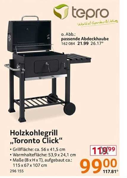 Holzkohlegrill „Toronto Click“