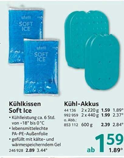 Kühlkissen Soft Ice