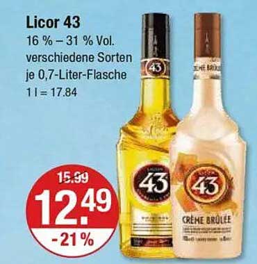 Licor 43 - Vielfältiger Genuss für jeden Anlass