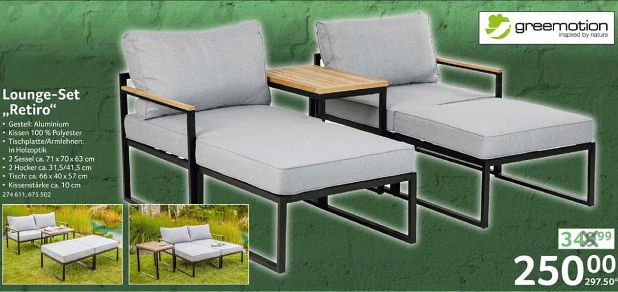 Lounge-Set „Retiro“