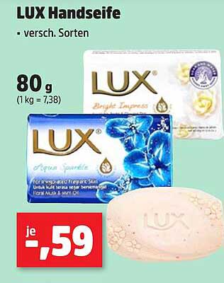LUX Handseife - Verschiedene Sorten