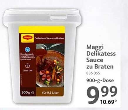 Maggi Delikatess Sauce zu Braten 900-g-Dose