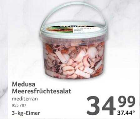 Medusa Meeresfrüchtesalat 3-kg-Eimer