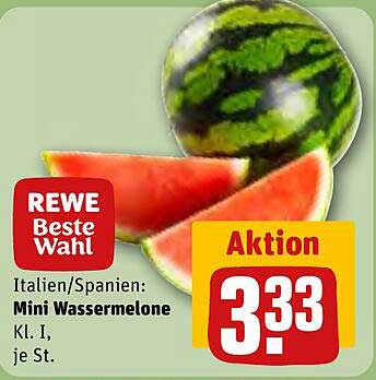 Mini Wassermelone Kl. I, je St.