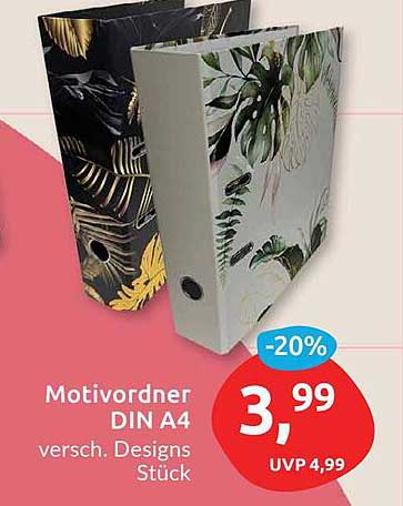 Motivordner DIN A4 - Verschiedene Designs