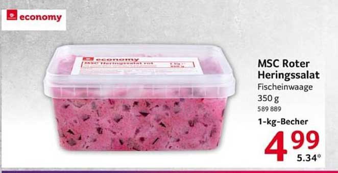 MSC Roter Heringssalat 350 g für nur 4,99 €