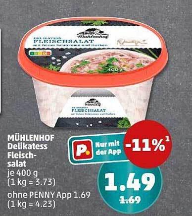 MÜHLENHOF Delikatess Fleischsalat 400 g