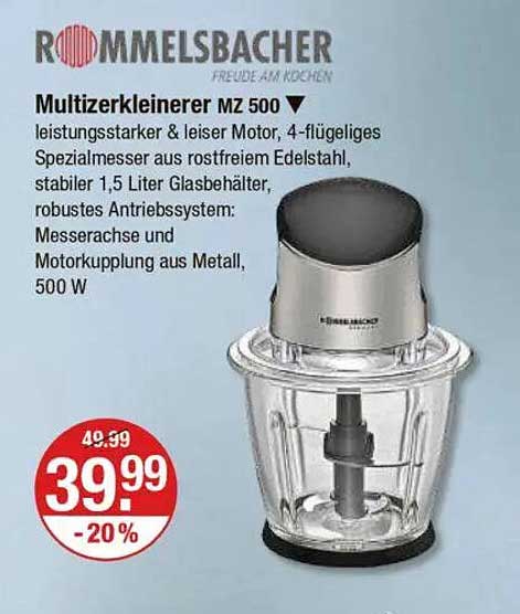 Multizerkleinerer MZ 500