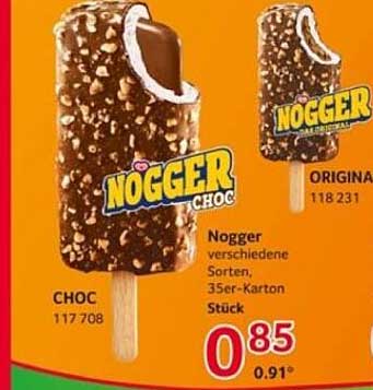 NOGGER Choc Eis am Stiel - Genuss für kleine und große Naschkatzen