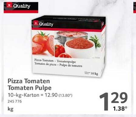 Pizza Tomaten Tomaten Pulpe