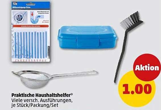 Praktische Haushaltshelfer* Viele versch. Ausführungen, je Stück/Packung/Set