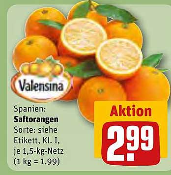 Saftorangen – frisch und saftig aus Spanien