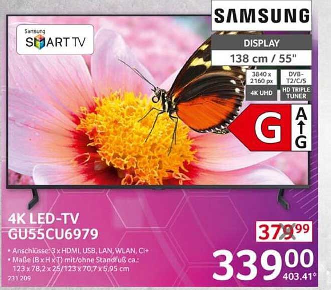 Samsung 4K LED-TV GU55CU6979 - 138 cm (55")